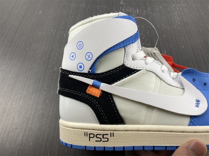 OFF-WHITE x Air Jordan 1 Retro High PSP  AQ0818-168