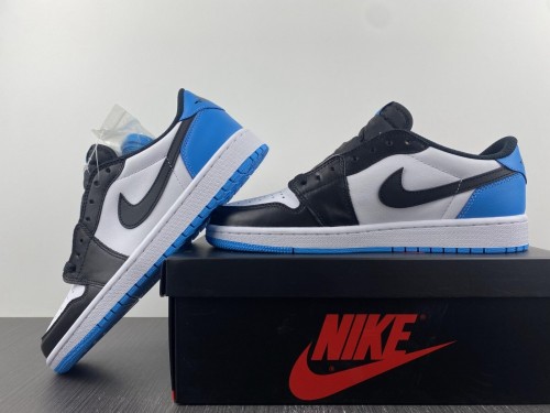Air Jordan 1 Retro Low OG Black Dark Powder Blue CZ0790-104