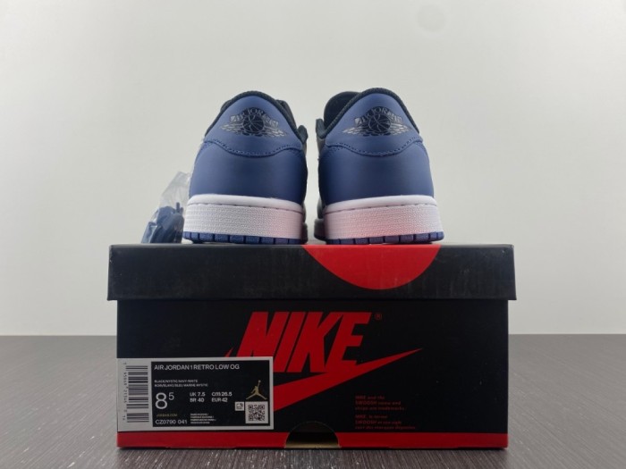 Air Jordan 1 Retro Low OG Mystic Navy CZ0790-041