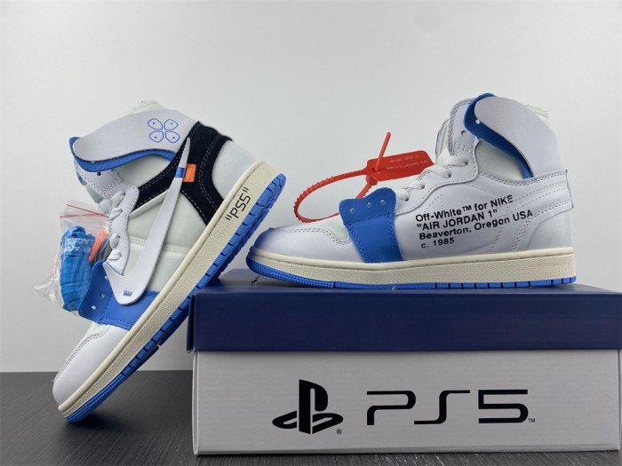 OFF-WHITE x Air Jordan 1 Retro High PSP  AQ0818-168