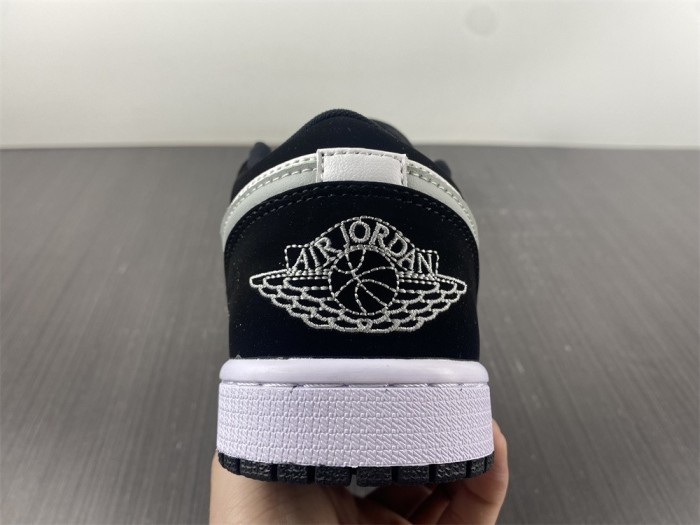 Air Jordan 1 Low Black White Grey 552780-018