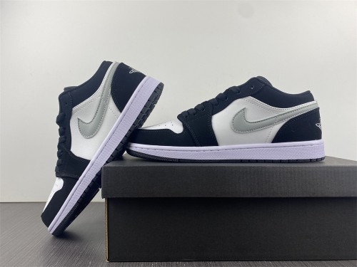 Air Jordan 1 Low Black White Grey 552780-018