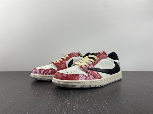 Air Jordan 1 Low Travis Scott Customized DM7866-140