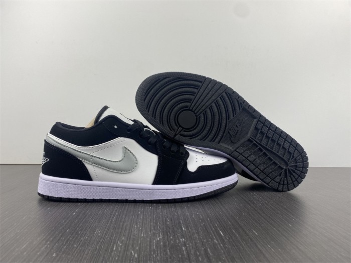 Air Jordan 1 Low Black White Grey 552780-018