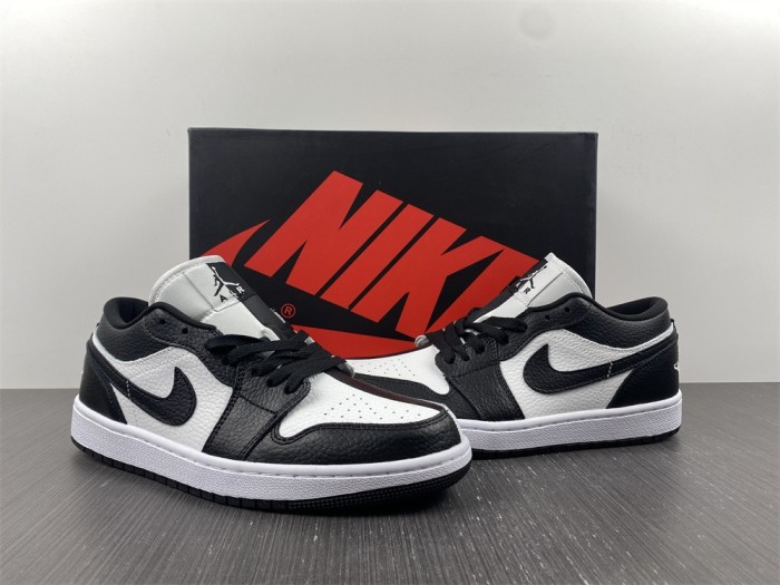 Air Jordan 1 Low SE Homage White Black  DR0502-101