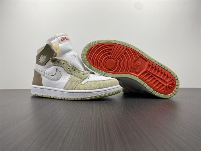 Air Jordan 1 High Zoom Air CMFT Olive Aura CT0979-102