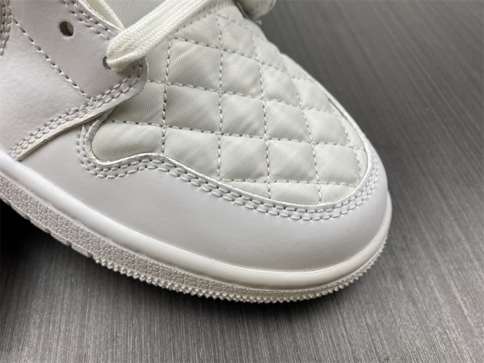 Air Jordan 1 Mid Quilted White DB6078-100