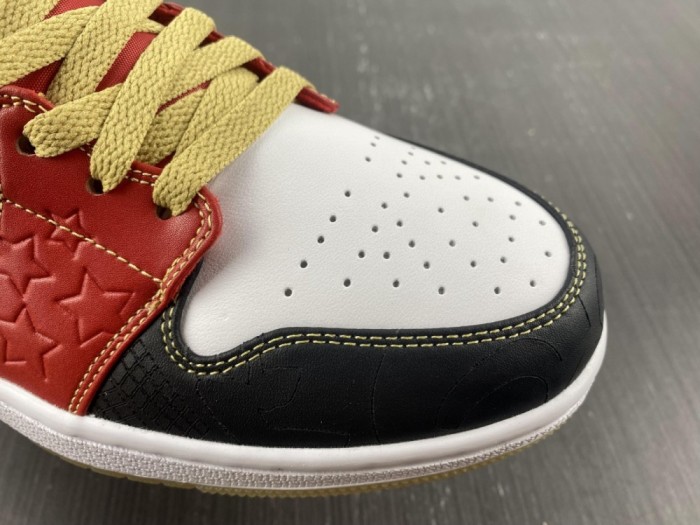 Air Jordan 1 Mid XQ White Black Sport Red  DV0576-176