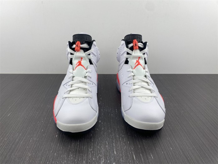 Air Jordan 6 Retro Infrared White 384664-123