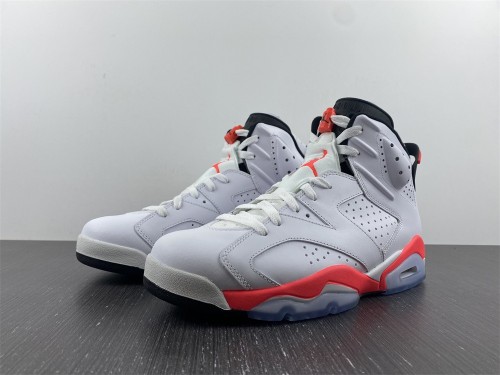 Air Jordan 6 Retro Infrared White 384664-123