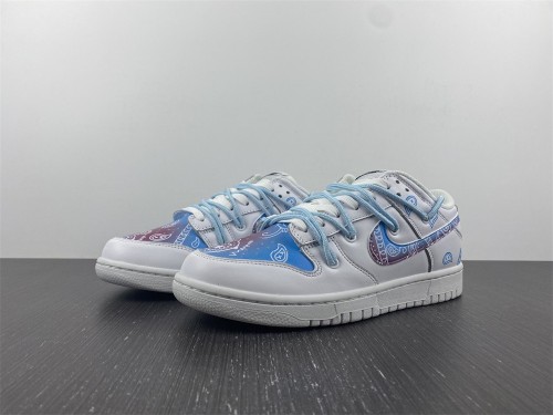 Dunk Low Triple White Customized DD1503-109