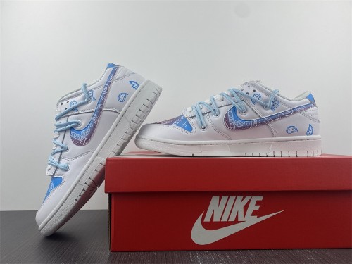Dunk Low Triple White Customized DD1503-109