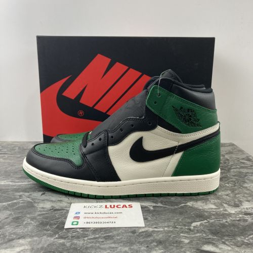 Air Jordan 1 Retro High Pine Green Black  555088-030