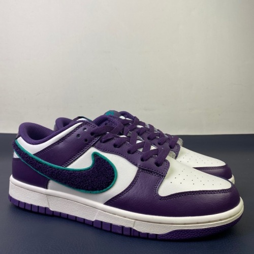 Dunk Low Chenille Swoosh Sail Grand Purple  DQ7683-100
