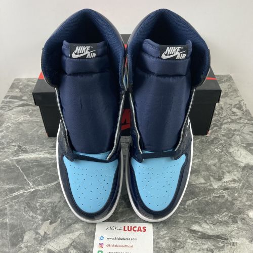 Air Jordan 1 Retro High UNC Patent CD0461-401