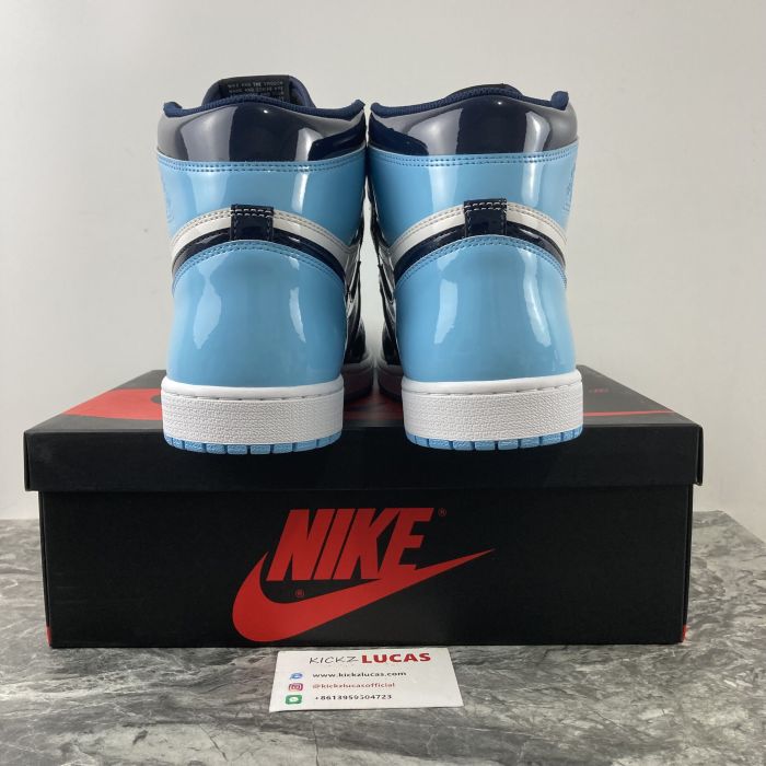 Air Jordan 1 Retro High UNC Patent CD0461-401
