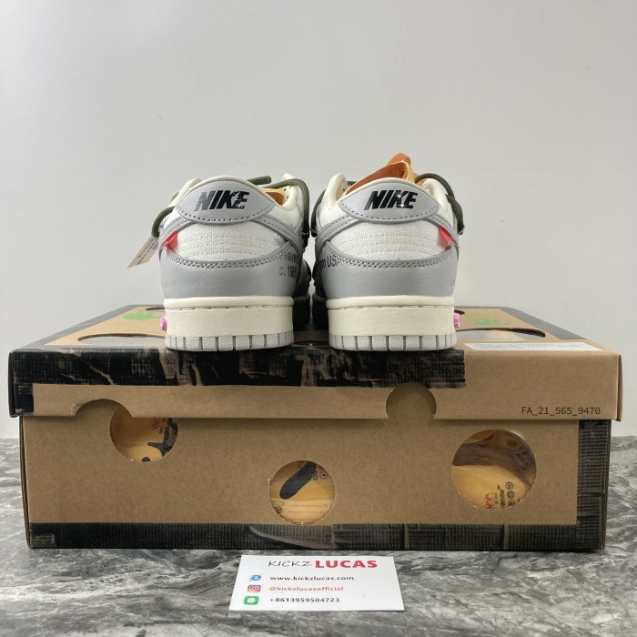 Dunk Low Off-White Lot 22  DM1602-124