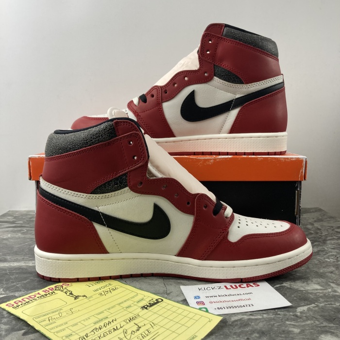 Air Jordan 1 Retro High OG Chicago Lost and Found  DZ5485-612