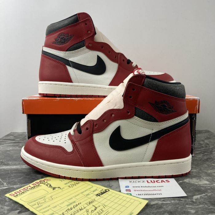 Air Jordan 1 Retro High OG Chicago Lost and Found  DZ5485-612