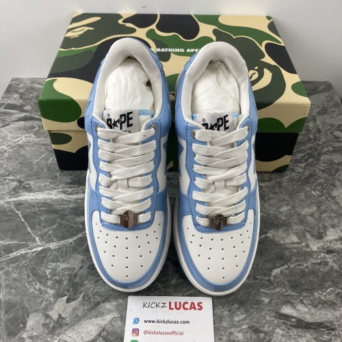 A Bathing Ape Bape Sta Low Blue MK221021-5