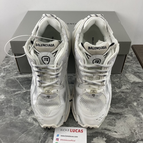 Men Women B*alenciaga Runner White MK221021-2