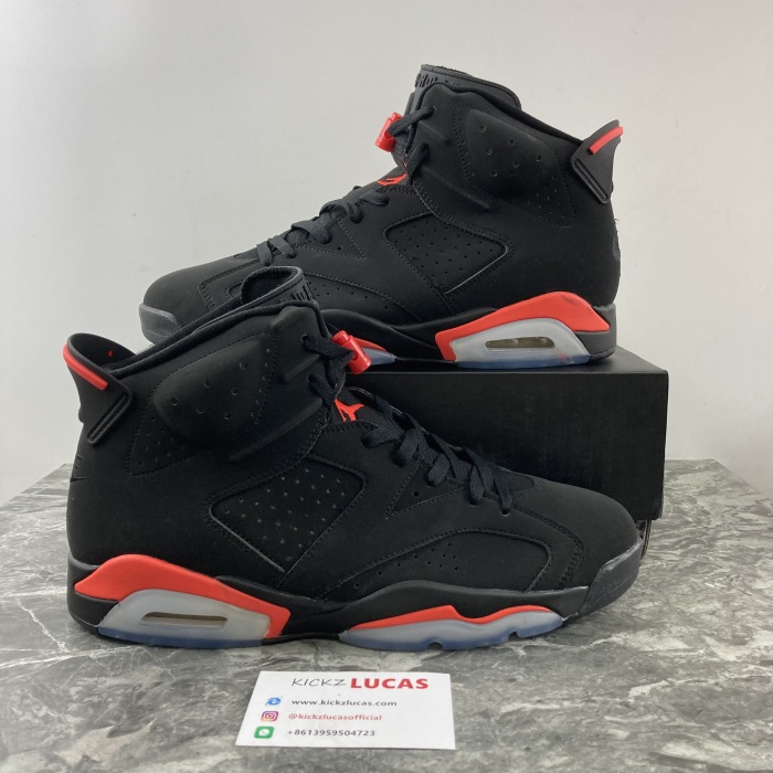 Air Jordan 6 Retro Black Infrared  384664-060