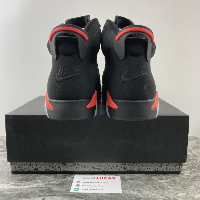 Air Jordan 6 Retro Black Infrared  384664-060
