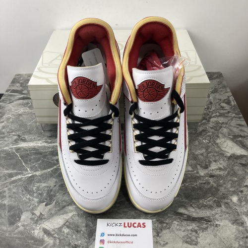 Air Jordan 2 Retro Low SP Off-White White Red  DJ4375-106