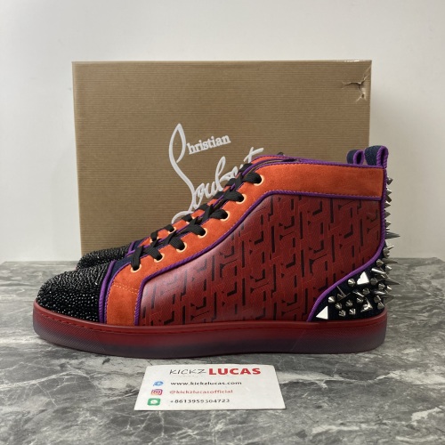 Men C*hristian L*ouboutin Top Sneakers High CL221023