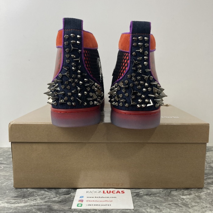 Men C*hristian L*ouboutin Top Sneakers High CL221023