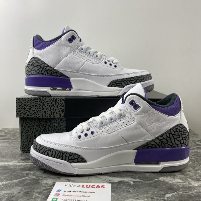 Air Jordan 3 Retro Dark Iris  CT8532-105