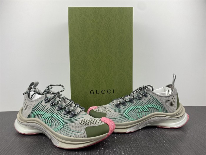 Men Women G*ucci Rhyton Top quality Sneaker MK221111-7