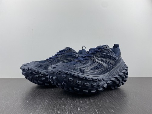 Men Women B*alenciaga Top Sneaker Defender navy
