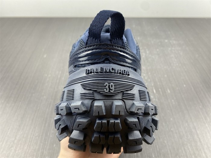 Men Women B*alenciaga Top Sneaker Defender navy