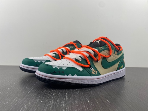 Jordan 1 Custom Green MK221112-9