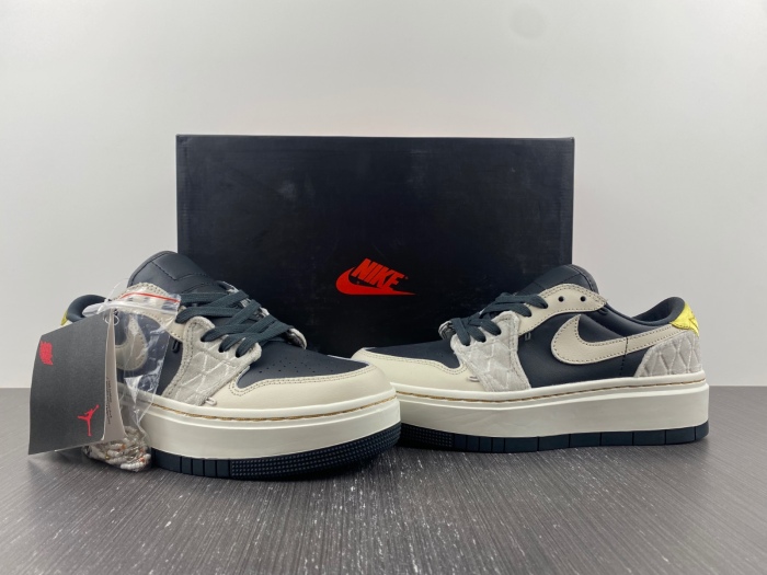 Jordan 1 Elevate Low SE Anthracite Light Bone  DV1494-001