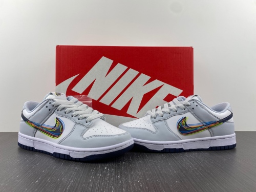 Dunk Low 3D Swoosh  DV6482-100