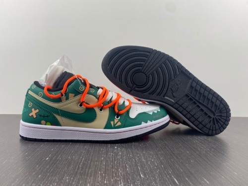 Jordan 1 Custom Green MK221112-9