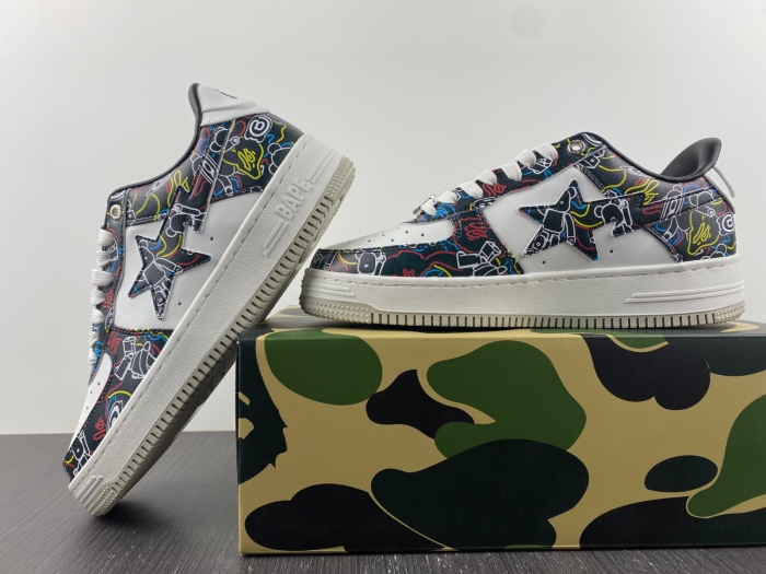 A Bathing Ape Bape Sta Medicom Toy Bearbrick Camo Black  1H73191913-BLK
