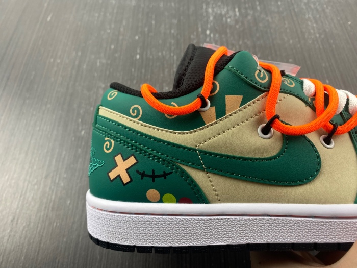 Jordan 1 Custom Green MK221112-9