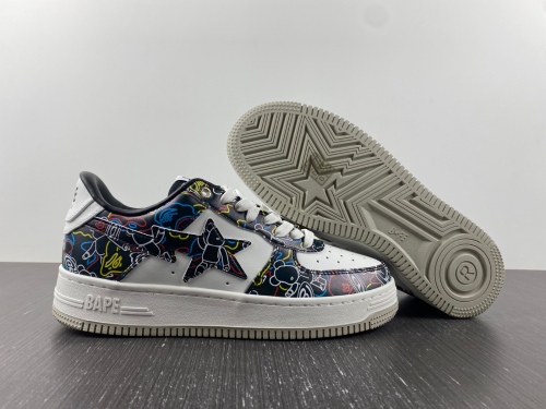 A Bathing Ape Bape Sta Medicom Toy Bearbrick Camo Black  1H73191913-BLK