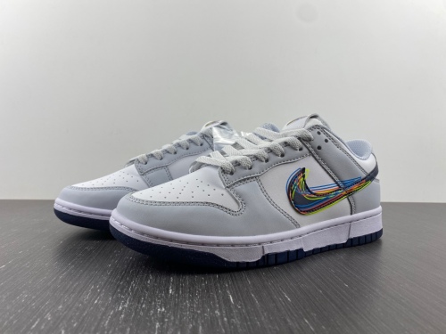 Dunk Low 3D Swoosh  DV6482-100