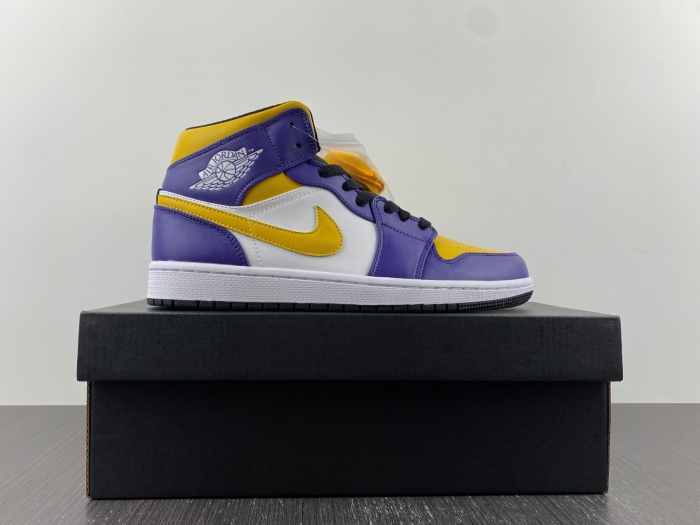 Jordan 1 Mid Lakers  DQ8426-517