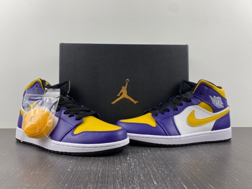 Jordan 1 Mid Lakers  DQ8426-517
