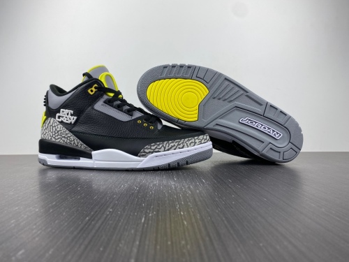 Air Jordan 3 Retro Oregon Ducks Pit Crew Black  HO11-MNJDLS-5