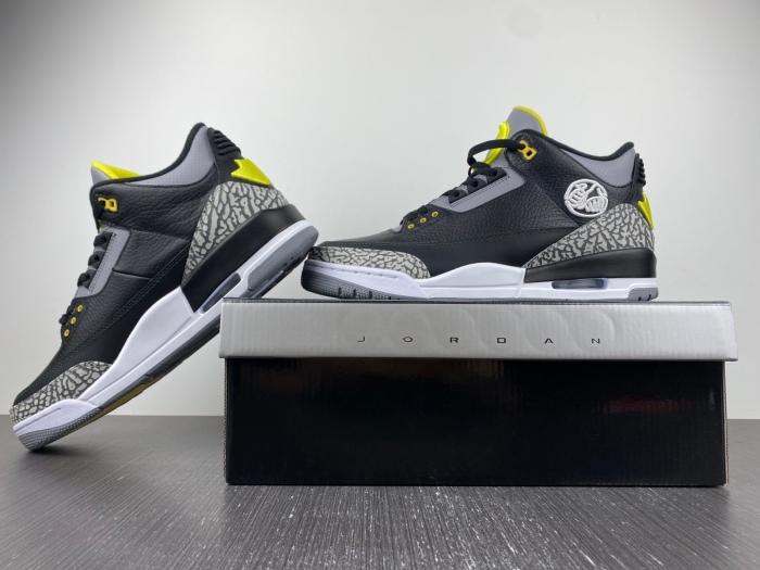 Air Jordan 3 Retro Oregon Ducks Pit Crew Black  HO11-MNJDLS-5