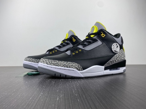 Air Jordan 3 Retro Oregon Ducks Pit Crew Black  HO11-MNJDLS-5