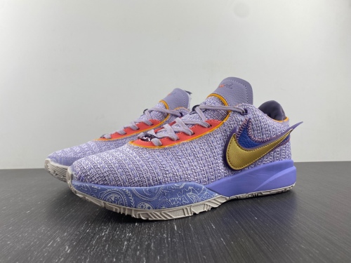 LeBron 20 Violet Frost  DJ5423-500/DJ5422-500