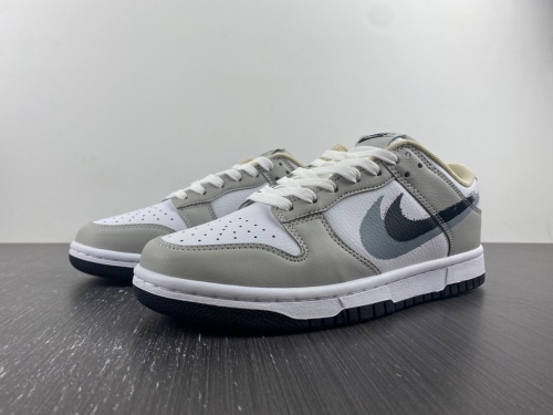 Dunk Low Stencil Swoosh  FD0661-100