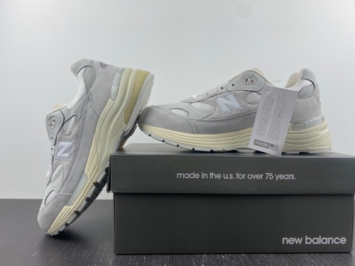 New Balance 992 White Silver  M992MD